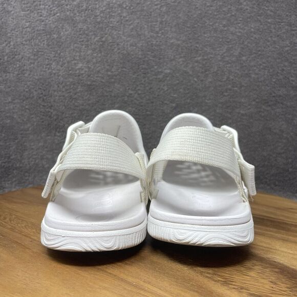 CHACO Chillos Women's Size 9 White Adjustable Strap Closed Toe Sandals Clogs - Picture 4 of 8